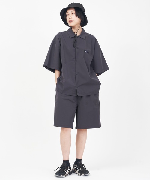 THOUSAND MILE(サウザンドマイル)の「BAGGY SHIRTS SET UP(シャツ/ブラウス・レディース・ダークグレー/オリーブ/ブラック・L/M/XL)」の8枚目の写真