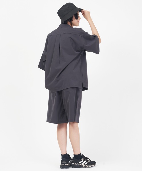 THOUSAND MILE(サウザンドマイル)の「BAGGY SHIRTS SET UP(シャツ/ブラウス・レディース・ダークグレー/オリーブ/ブラック・L/M/XL)」の9枚目の写真
