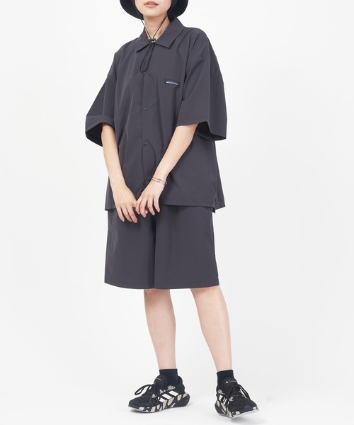 THOUSAND MILE(サウザンドマイル)の「BAGGY SHIRTS SET UP(シャツ/ブラウス・レディース・ダークグレー/オリーブ/ブラック・L/M/XL)」の14枚目の写真
