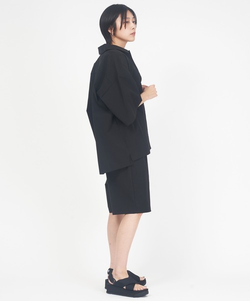 THOUSAND MILE(サウザンドマイル)の「BAGGY SHIRTS SET UP(シャツ/ブラウス・レディース・ダークグレー/オリーブ/ブラック・L/M/XL)」の18枚目の写真