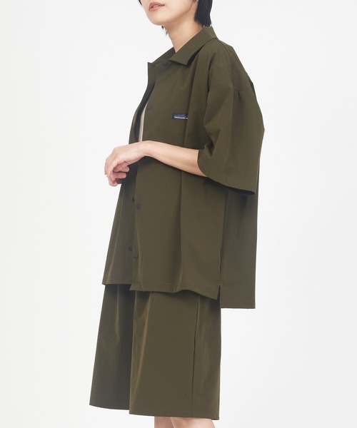 THOUSAND MILE(サウザンドマイル)の「BAGGY SHIRTS SET UP(シャツ/ブラウス・レディース・ダークグレー/オリーブ/ブラック・L/M/XL)」の22枚目の写真