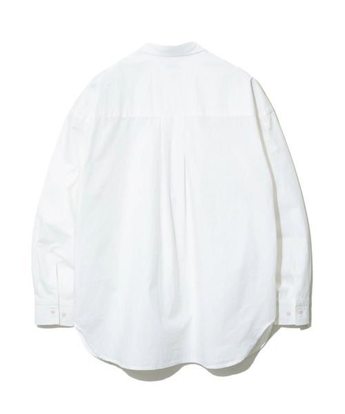 AOZORA（アオゾラ）の「AOZORA/アオゾラ　ダンプ釦スリットRGシャツ（シャツ/ブラウス・メンズ・イエロー/ネイビー/ホワイト・LARGE/MEDIUM）」の12枚目の写真