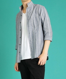 MK MICHEL KLEIN HOMME （エムケーミッシェルクランオム）の「エンブロイダリードビーシャツ（シャツ/ブラウス）」