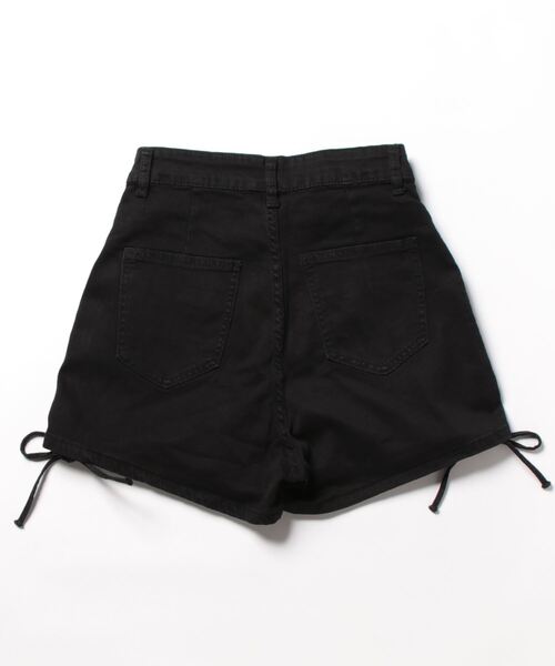 SPIGA（スピーガ）の「ｻｲﾄﾞｼｬｰﾘﾝｸﾞﾃﾞﾆﾑｼｮｰﾄﾊﾟﾝﾂ（デニムパンツ・レディース・ブルー/ブラック・SMALL/MEDIUM）」の17枚目の写真