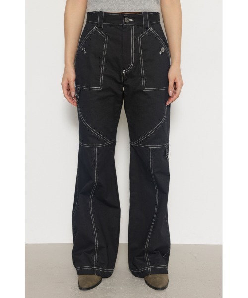 STITCH フレアパンツ