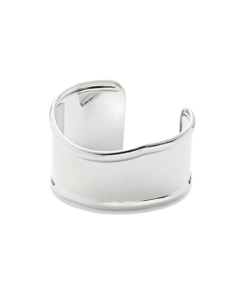 N.（N. Natural Beauty Basic）（エヌエヌナチュラルビューティーベーシック）の「ワイドバングル（ネックレス・レディース・シルバー/ゴールド・FREE）」の6枚目の写真