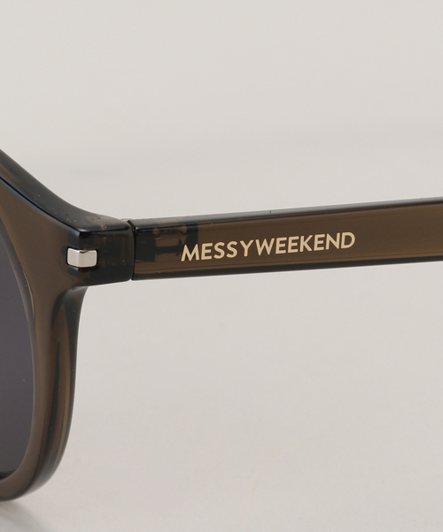 JOURNAL STANDARD（ジャーナルスタンダード）の「【MESSY WEEKEND/メシ―ウィークエンド】：サングラス（サングラス・レディース・チャコールグレー・FREE）」の6枚目の写真