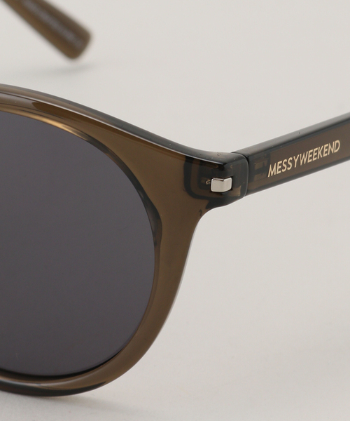 JOURNAL STANDARD（ジャーナルスタンダード）の「【MESSY WEEKEND/メシ―ウィークエンド】：サングラス（サングラス・レディース・チャコールグレー・FREE）」の4枚目の写真