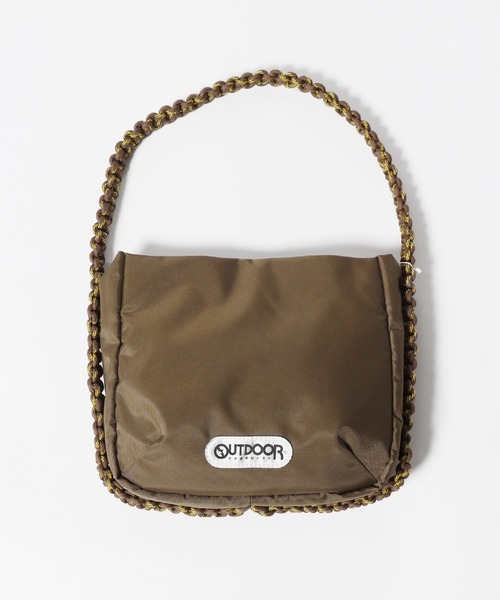 OUTDOOR PRODUCTS(アウトドアプロダクツ)の「OUTDOOR PRODUCTS/アウトドアプロダクツ half Moon Bag ハンドバッグ ワンハンドル(ハンドバッグ・メンズ・オレンジ/ブラック/カーキ・FREE)」の10枚目の写真