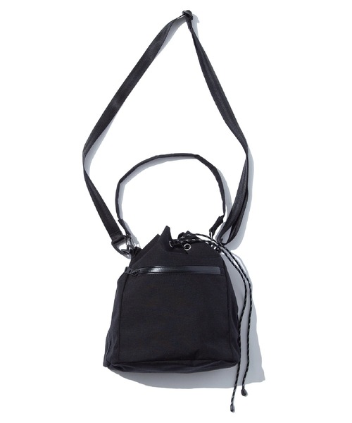 F/CE. （エフシーイー）の「F/CE./エフシーイー CORDURA FIRE RESISTANT DRAWSTRING BAG 巾着バック ナイロンバッグ（ショルダーバッグ・メンズ・ベージュ/グリーン/ブラック・FREE）」の14枚目の写真