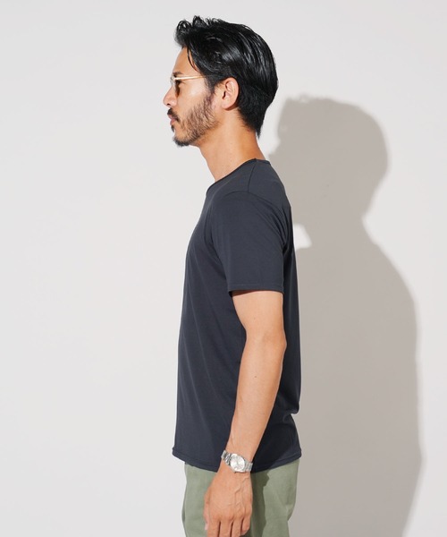 関税送料無料 バロッコシルエット クルーネックTシャツ Confirm tシャツ 25SS Y2K パイピングライン ロゴプリント