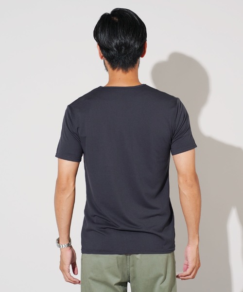 roshell(ロシェル)の「ストレッチTRクルーネック無地半袖Tシャツ(Tシャツ/カットソー・メンズ・チャコールグレー/ネイビー/ブラック/ホワイト・XX-LARGE/SMALL/X-LARGE/LARGE/MEDIUM)」の7枚目の写真