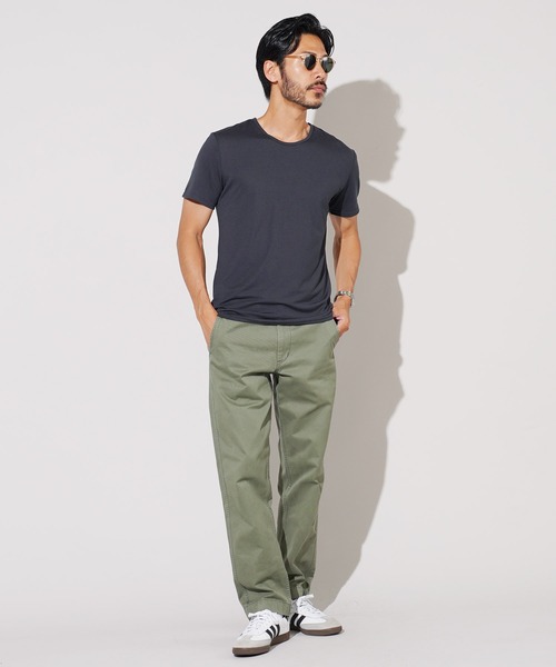 roshell(ロシェル)の「ストレッチTRクルーネック無地半袖Tシャツ(Tシャツ/カットソー・メンズ・チャコールグレー/ネイビー/ブラック/ホワイト・XX-LARGE/SMALL/X-LARGE/LARGE/MEDIUM)」の18枚目の写真