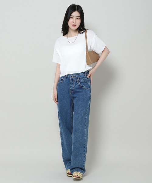 3.3 Field Trip （3.3フィールドトリップ）の「3.3 Field Trip／ニットTOP 2965198（ニット/セーター・レディース・ピンク/グリーン/アイボリー・FREE）」の13枚目の写真