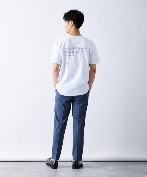 417 EDIFICE（フォーワンセブンエディフィス）の「【ZOZO限定】 NIKSプリントTEE　№3（Tシャツ/カットソー・メンズ・ブラック系その他/ホワイト系その他2/ホワイト系その他4/ブラック系その他3/ブラック系その他2/ホワイト系その他3/ブラック系その他4/ホワイト系その他・S/M/L/XL）」の14枚目の写真