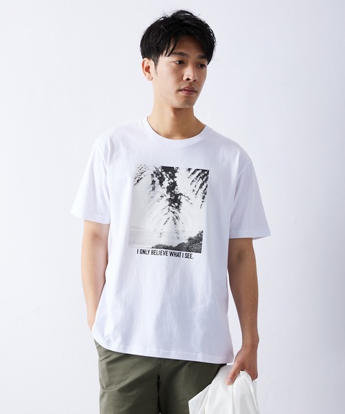 417 EDIFICE（フォーワンセブンエディフィス）の「【ZOZO限定】 NIKSプリントTEE　№3（Tシャツ/カットソー・メンズ・ブラック系その他/ホワイト系その他2/ホワイト系その他4/ブラック系その他3/ブラック系その他2/ホワイト系その他3/ブラック系その他4/ホワイト系その他・S/M/L/XL）」の21枚目の写真