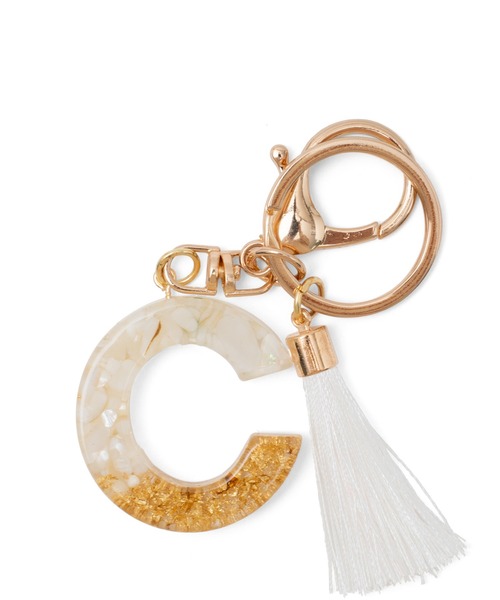 VitaFelice（ヴィータフェリーチェ）の「イニシャルバッグチャーム（チャーム・レディース・その他5/その他2/その他11/その他8/その他4/その他13/その他3/その他12/その他1/その他10/その他6/その他9/その他7・FREE）」の2枚目の写真