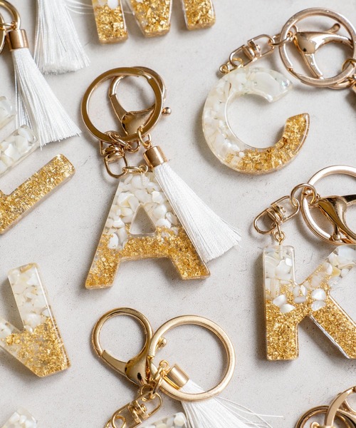 VitaFelice（ヴィータフェリーチェ）の「イニシャルバッグチャーム（チャーム・レディース・その他5/その他2/その他11/その他8/その他4/その他13/その他3/その他12/その他1/その他10/その他6/その他9/その他7・FREE）」の14枚目の写真