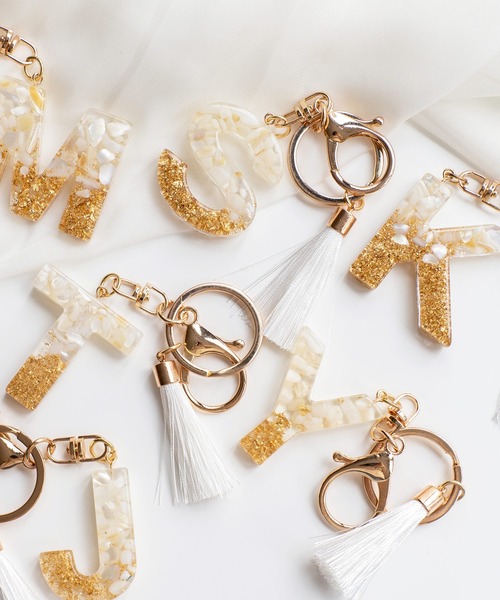 VitaFelice（ヴィータフェリーチェ）の「イニシャルバッグチャーム（チャーム・レディース・その他5/その他2/その他11/その他8/その他4/その他13/その他3/その他12/その他1/その他10/その他6/その他9/その他7・FREE）」の17枚目の写真