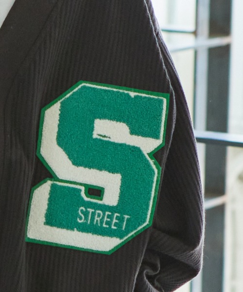 PAIRMANON STREET（ペアマノンストリート）の「【PAIRMANON STREET】サガラワッペン付き ワッフル カーディガン（カーディガン/ボレロ・キッズ・イエロー/ブラック/レッド/パープル系その他・100/120/110/90/140/130/150）」の5枚目の写真