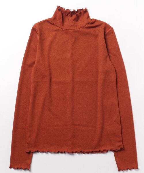 archives（アルシーヴ）の「【入荷禁止】アウトメローハイネックカットプルオーバー／（その他トップス・レディース・オフホワイト/ブラウン/ブラック/オレンジ/グリーン/ブルー・MEDIUM）」の10枚目の写真