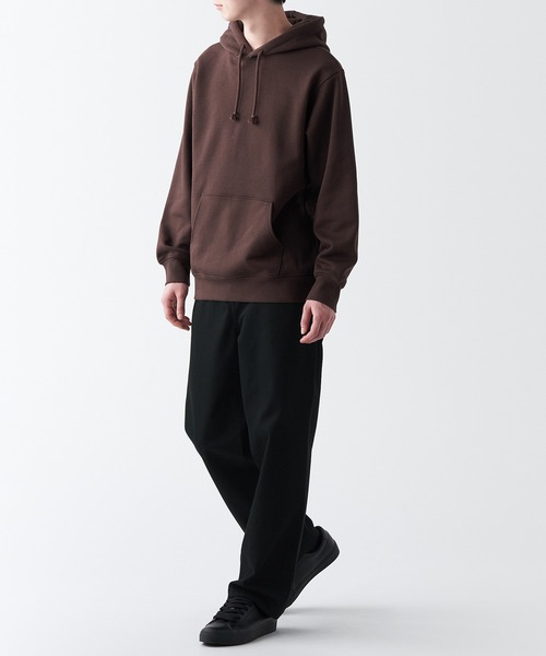 無印良品（ムジルシリョウヒン）の「デニムワイドパンツ 黒