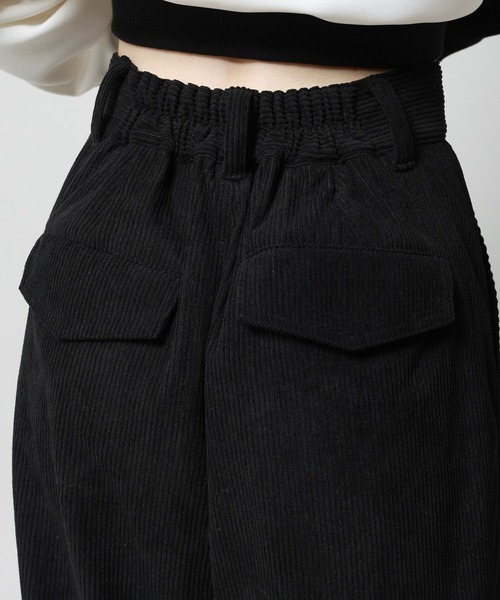 PAGEBOY(ページボーイ)の「カラーコーデュロイカーゴパンツ(カーゴパンツ・レディース・ブルー/オフホワイト/ブラック/ピンク・FREE)」の22枚目の写真