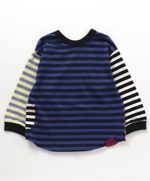 BREEZE（ブリーズ）の「【どっちも正解】DAISUKI 総柄ロンT（Tシャツ/カットソー・キッズ・レインボー/ピンク/その他3/イエロー/チェック/ブラウン/ドット/ブラック・110/130/100/80/140/120/90）」の22枚目の写真