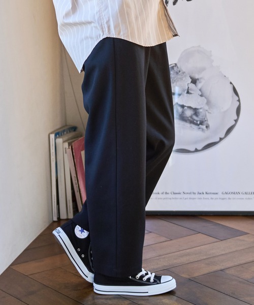 Arnold Palmer(アーノルドパーマー)の「TR ソフトチノ ワイドパンツ(チノパンツ・レディース・オリーブ/ネイビー/ブラック・L/S/M)」の18枚目の写真