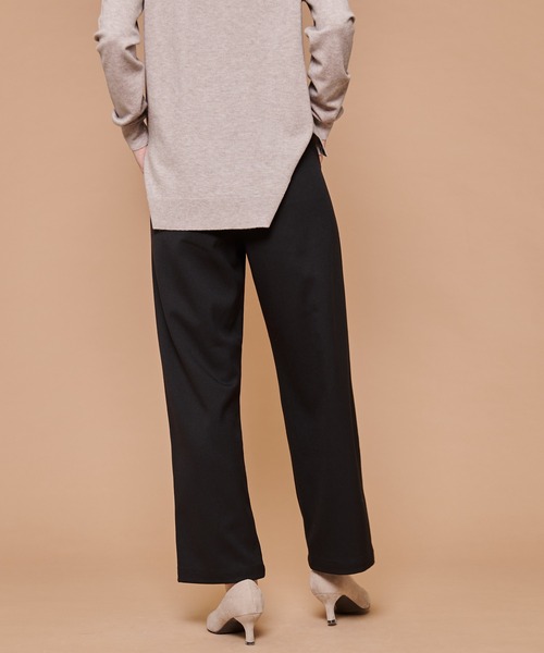 Arnold Palmer(アーノルドパーマー)の「TR ソフトチノ ワイドパンツ(チノパンツ・レディース・オリーブ/ネイビー/ブラック・L/S/M)」の11枚目の写真