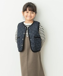 URBAN RESEARCH DOORS | リバーシブルキルトベスト(KIDS)(ベスト)