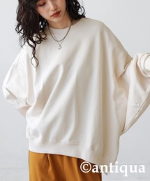 antiqua | 綿100%裏毛ドルマントレーナー(スウェット)