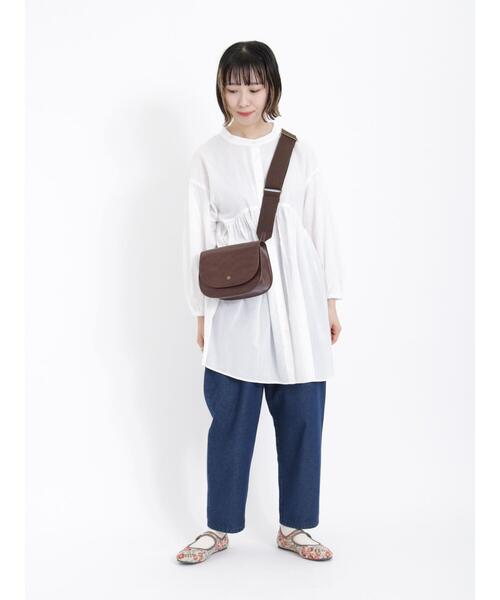 Samansa Mos2（サマンサ モスモス）の「デニムテーパードパンツ（デニムパンツ・レディース・ブルー・F）」の5枚目の写真