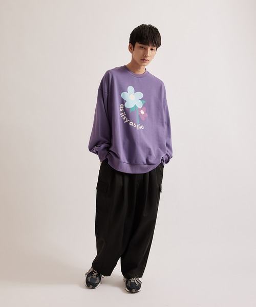 iisy（イージー）の「iisy / オーバーサイズバルーンワイドカーゴパンツ（カーゴパンツ・メンズ・ブラック/ライトグレー/ベージュ/チャコールグレー・L/M/S）」の13枚目の写真