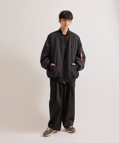 iisy（イージー）の「iisy / オーバーサイズバルーンワイドカーゴパンツ（カーゴパンツ・メンズ・ブラック/ライトグレー/ベージュ/チャコールグレー・L/M/S）」の17枚目の写真