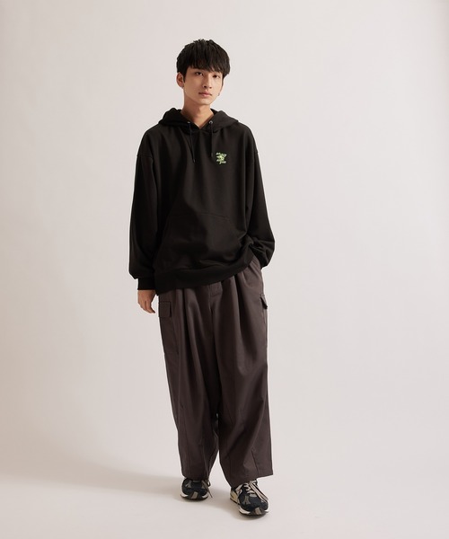 iisy（イージー）の「iisy / オーバーサイズバルーンワイドカーゴパンツ（カーゴパンツ・メンズ・ブラック/ライトグレー/ベージュ/チャコールグレー・L/M/S）」の21枚目の写真