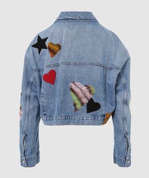 MARNI（マルニ）の「HEART & STAR PATCH / デニムジャケット