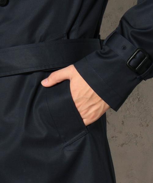 green label relaxing（グリーンレーベルリラクシング）の「VENTILE GABA トレンチコート（トレンチコート・メンズ・オリーブ/ネイビー・X-LARGE/SMALL/LARGE/MEDIUM）」の9枚目の写真