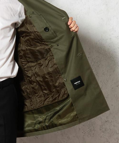 グリーンレーベル　ベンタイルダブルトレンチコート グリーンレーベルベンタイルダブルトレンチコート