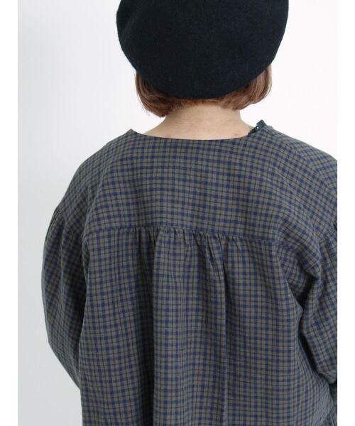 Samansa Mos2(サマンサ モスモス)の「ノーカラージャケット(ノーカラージャケット・レディース・チャコールグレー/ブルー/ブラック/ベージュ・F)」の20枚目の写真