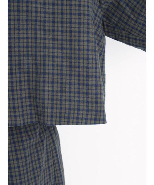 Samansa Mos2(サマンサ モスモス)の「ノーカラージャケット(ノーカラージャケット・レディース・チャコールグレー/ブルー/ブラック/ベージュ・F)」の18枚目の写真