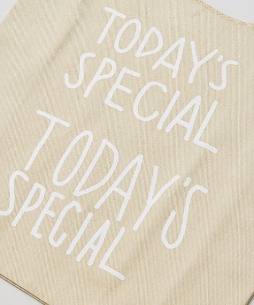 TODAY'S SPECIAL（トゥデイズスペシャル）の「【TODAY'S SPECIAL】WARM COTTON MARCHE BAG M ベージュ/361312（エコバッグ/サブバッグ・レディース・ベージュ・MEDIUM）」の4枚目の写真