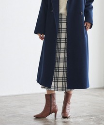 Pierrot（ピエロ）の「スクエアトゥミドルブーツ（ブーツ）」