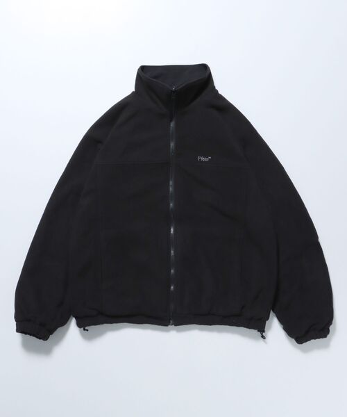 FFEIN(フェイン)の「【FFEIN(フェイン)】2Way リバーシブルスタンドネックブルゾン / フリース ナイロン ドローコード(ナイロンジャケット・メンズ・ブラック/ライトグレー/ネイビー・SMALL/MEDIUM/LARGE)」の9枚目の写真