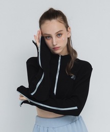 lilLilly | クロップドチャームリブトップス(カーディガン/ボレロ)