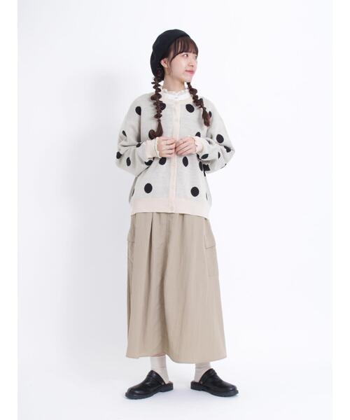 Samansa Mos2（サマンサ モスモス）の「シャーリングブラウス（シャツ/ブラウス・レディース・キナリ/チャコールグレー/ブルー/マスタード・F）」の14枚目の写真