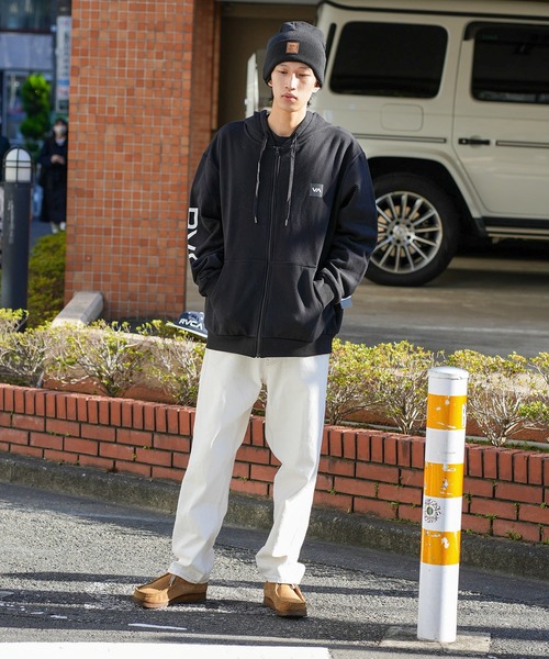 RVCA（ルーカ）の「RVCA メンズ  VA ATW BEANIE ビーニー【2023年冬モデル】/ルーカニットキャップ・ビーニー（ニットキャップ/ビーニー・メンズ・ブルー/ブラック/エンジ・FREE）」の5枚目の写真