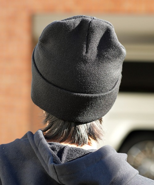 RVCA（ルーカ）の「RVCA メンズ  VA ATW BEANIE ビーニー【2023年冬モデル】/ルーカニットキャップ・ビーニー（ニットキャップ/ビーニー・メンズ・ブルー/ブラック/エンジ・FREE）」の8枚目の写真