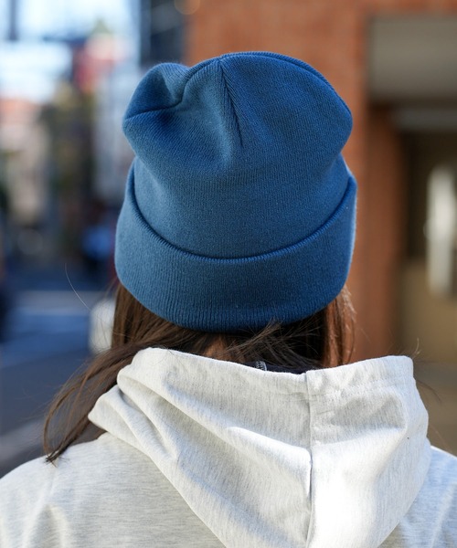 RVCA（ルーカ）の「RVCA メンズ  VA ATW BEANIE ビーニー【2023年冬モデル】/ルーカニットキャップ・ビーニー（ニットキャップ/ビーニー・メンズ・ブルー/ブラック/エンジ・FREE）」の12枚目の写真