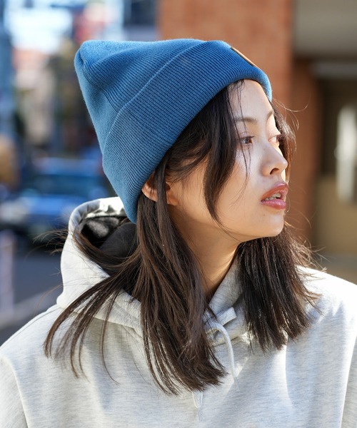 RVCA（ルーカ）の「RVCA メンズ  VA ATW BEANIE ビーニー【2023年冬モデル】/ルーカニットキャップ・ビーニー（ニットキャップ/ビーニー・メンズ・ブルー/ブラック/エンジ・FREE）」の11枚目の写真